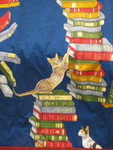 Load image into Gallery viewer, Fornasetti Cats on Books Wall Hanging
