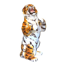 Load image into Gallery viewer, 1980s Italian large ceramic sculpture of a standing up tiger
