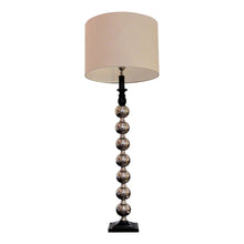 Load image into Gallery viewer, 1960s French pair of bulbous chrome table/floor lamps
