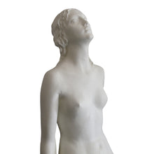 Load image into Gallery viewer, English Early 20th Century Large Plaster Statue Of A Mermaid
