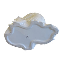 Load image into Gallery viewer, Italian 1950s Large White Glaze Ceramic Snail Vase/Planter
