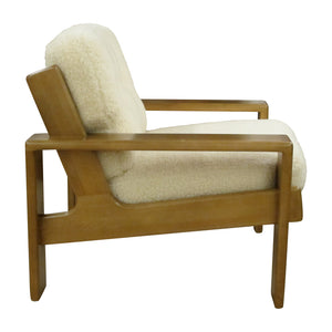 1970s Finnish Pair Of Armchairs With An Oak Frame