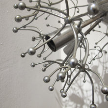 Load image into Gallery viewer, 1970s Italian Large Chrome “Sputnik” Floor Lamp by Gaetano Scolari
