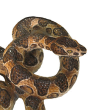 Load image into Gallery viewer, 1950s Italian Large Hand-Crafted Ceramic Python Snake Sculpture
