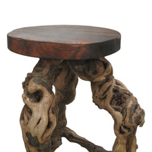 Load image into Gallery viewer, 1950s French, Set Of 3 Twisted Grape-vine Roots Bar Stools
