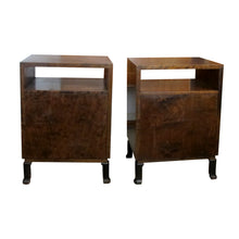 Load image into Gallery viewer, 1930S/40S SWEDISH PAIR OF NIGHTSTANDS DESIGNED AXEL LARSSON

