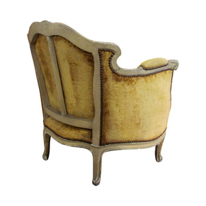 Early 20th Century French Pair of Bergères Louis XV Style