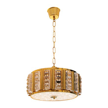 Load image into Gallery viewer, Swedish 1960s Round Ceiling Light by Carl Fagerlund for Orrefors

