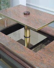 Load image into Gallery viewer, A granite bar coffee table with central lift, 1970&#39;s
