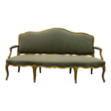 Load image into Gallery viewer, Late 19th Century French gilded sofa, Louis XV style
