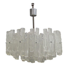 Load image into Gallery viewer, 1960s Lucite Icicles Chandelier by J.T. Kalmar, Austrian
