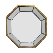 Load image into Gallery viewer, 1970s Large Octagonal Multi Sectional Mirror By Rodolfo Dubarry, Spanish
