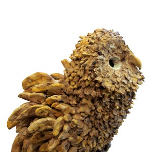 1960s Ceramic Owl Sculpture Attributed to Roger Capron, French