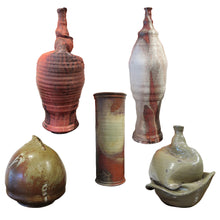 Load image into Gallery viewer, 1970S Set of Five Abstract Ceramic vases by Mario Enke, Germany
