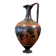 Load image into Gallery viewer, Early 20th Century Italian Set Of Three Decorative Etruscan Style Lekythos Vases
