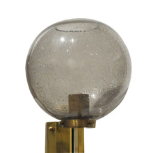 Load image into Gallery viewer, 1960&#39;s Pair of wall lights with hand blown glass shades
