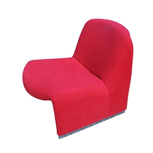 Red Alky Chairs By Giancarlo Peretti For Anonima Castelli