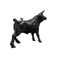 Load image into Gallery viewer, A mid century plaster sculpture of a bull
