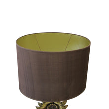 Load image into Gallery viewer, A 1960&#39;s brass sunflower lamp, French
