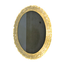 Load image into Gallery viewer, 1960s German Balschbach pair of illuminated oval backlit Lucite wall mirror
