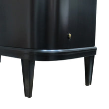 Load image into Gallery viewer, 1940s Danish ebonised tall cabinet in the style of designer Alex Larsson
