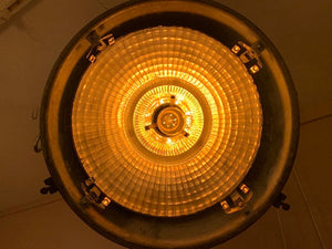 Large Vintage Industrial Swivel Metal Hanging Light