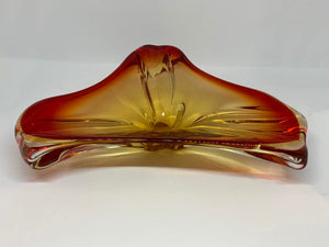 Mid Century French Art Glass Decorative Bowl