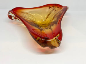Mid Century French Art Glass Decorative Bowl
