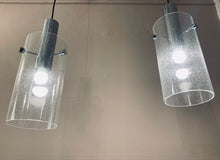 Load image into Gallery viewer, Pair of 1970s Glashütte Limburg Hanging Lights
