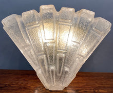 Load image into Gallery viewer, Pair of Large German Art Deco Geometric Wall Sconces
