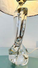 Load image into Gallery viewer, 1950s French Sèvres Crystal Glass Table Lamp
