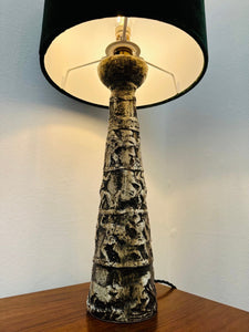 1950s Aldo Londi for Bitossi Ceramic Table Lamp