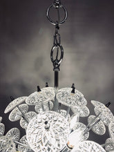 Load image into Gallery viewer, 1960s Val St Lambert Cut Glass Sputnik Chandelier

