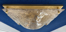 Load image into Gallery viewer, 1960s Kaiser Murano Glass Flush Mount Ceiling Light
