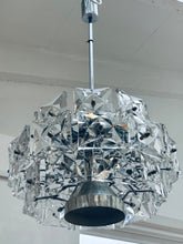 Load image into Gallery viewer, 1960s Kinkeldey Prism Crystal Glass Chandelier
