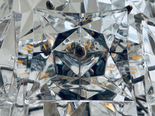 Load image into Gallery viewer, 1960s Kinkeldey Prism Crystal Glass Chandelier
