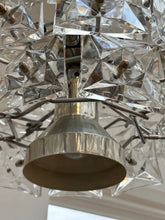 Load image into Gallery viewer, 1960s Kinkeldey Prism Crystal Glass Chandelier
