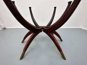 1960s Hong Kong Spider Leg Foldable Coffee Table