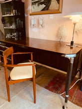 Load image into Gallery viewer, 1960s Ico Parisi Rosewood President&#39;s Desk for MIM Roma
