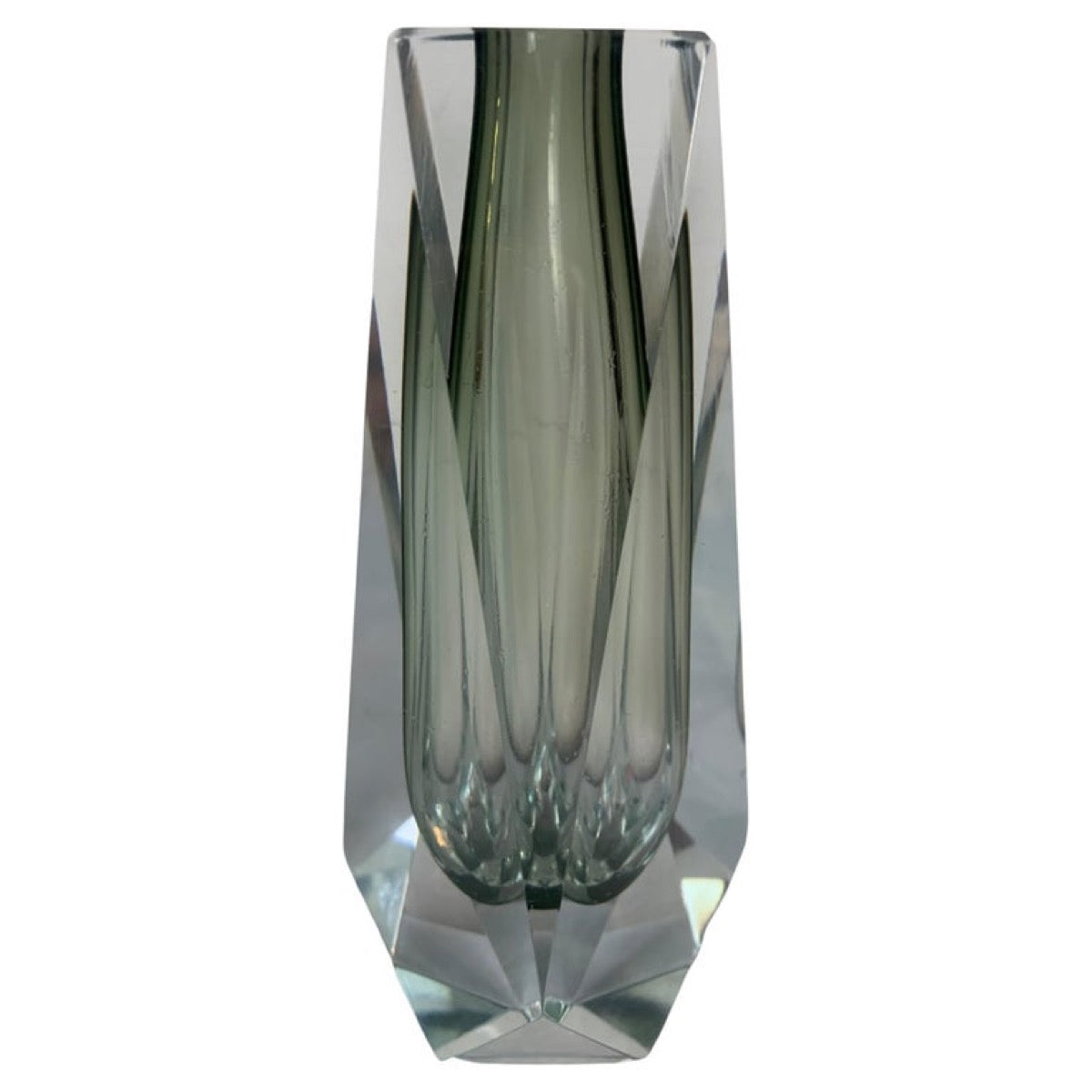 1960s Italian Murano Glass Faceted Geometric Vase – Church