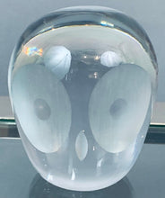Load image into Gallery viewer, 1960s Whitefriars Glass Owl Paperweight
