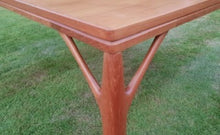 Load image into Gallery viewer, 1960s Danish Teak Willy Sigh &#39;Tree Leg&#39; Dining Table
