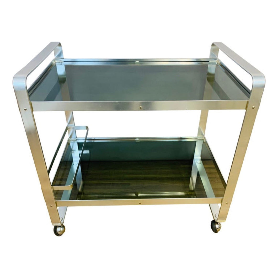 1970s Av Handwerk Space Age Drinks Trolley
