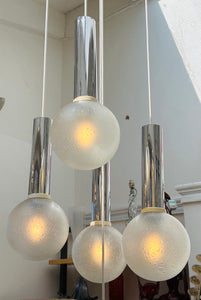 1970s German Sölken Cascading Hanging Light