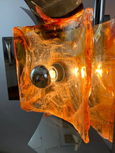 Load image into Gallery viewer, 1970s Italian Mazzega Murano Glass Chandelier
