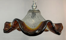 Load image into Gallery viewer, 1970s Murano Glass Mazzega Style Pendant Light
