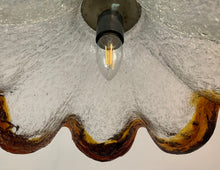 Load image into Gallery viewer, 1970s Murano Glass Mazzega Style Pendant Light
