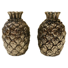 Load image into Gallery viewer, 1970s Mauro Manetti Pineapple Salt &amp; Pepper Shakers
