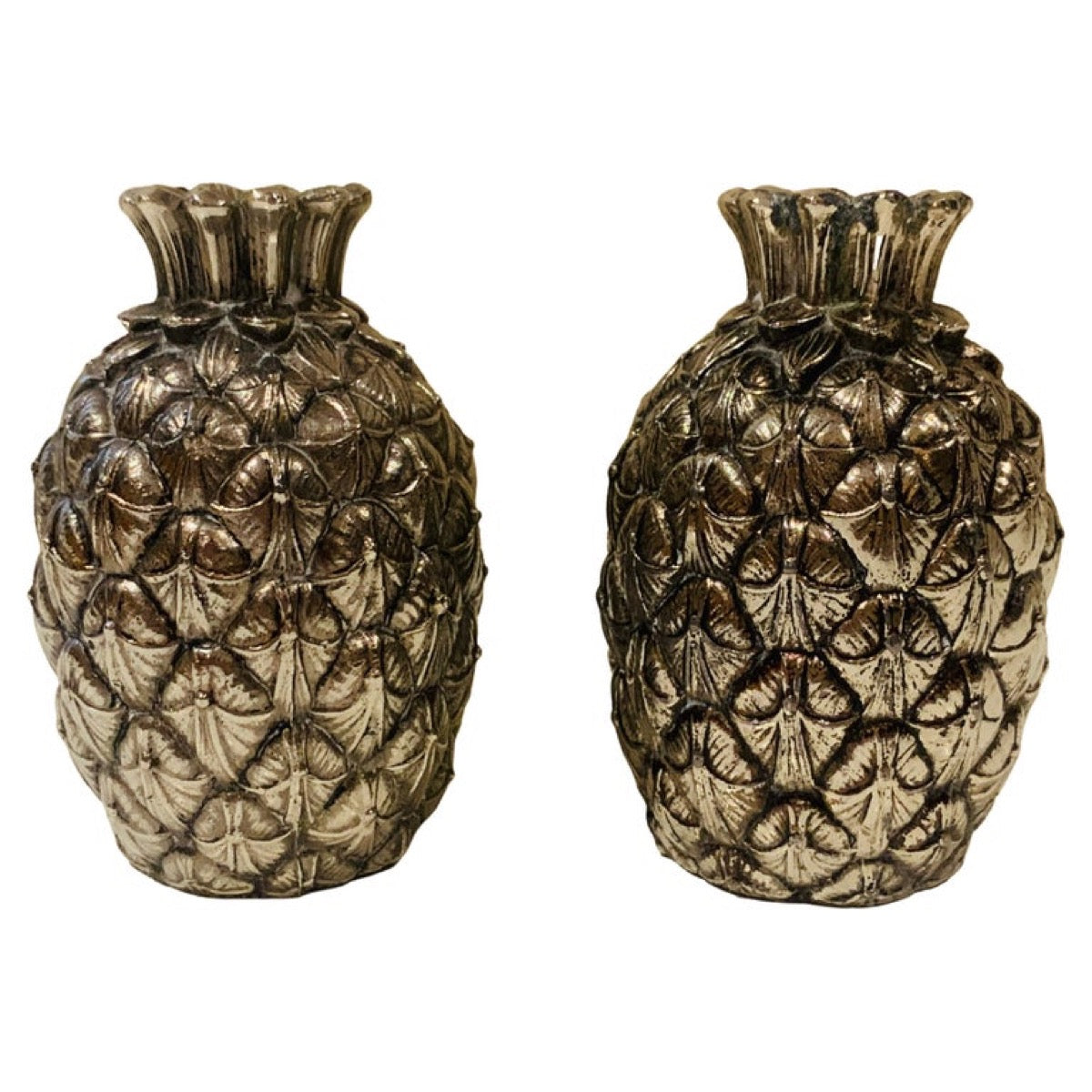 1970s Mauro Manetti Pineapple Salt & Pepper Shakers