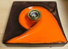 Load image into Gallery viewer, 1970s German Ceramic Fat Lava Wall Sconces
